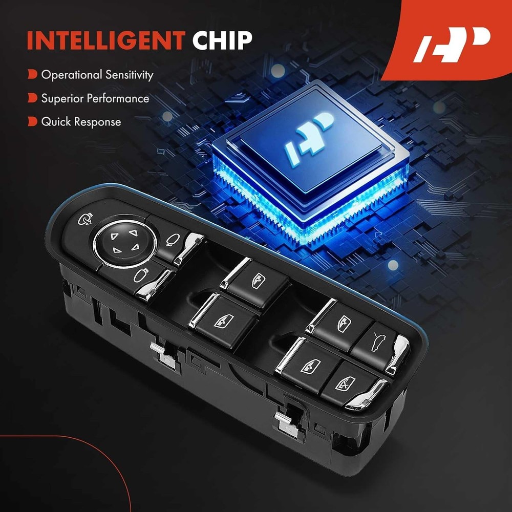 A-Premium Master Power Window Switch Compatible with Porsche Cayenne 2011-2014,