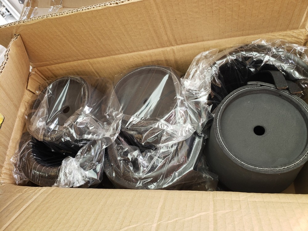 6pcs Leather Billiard Pool Table Pockets Drop Pockets Replacement BLACKKAI-BT-DR