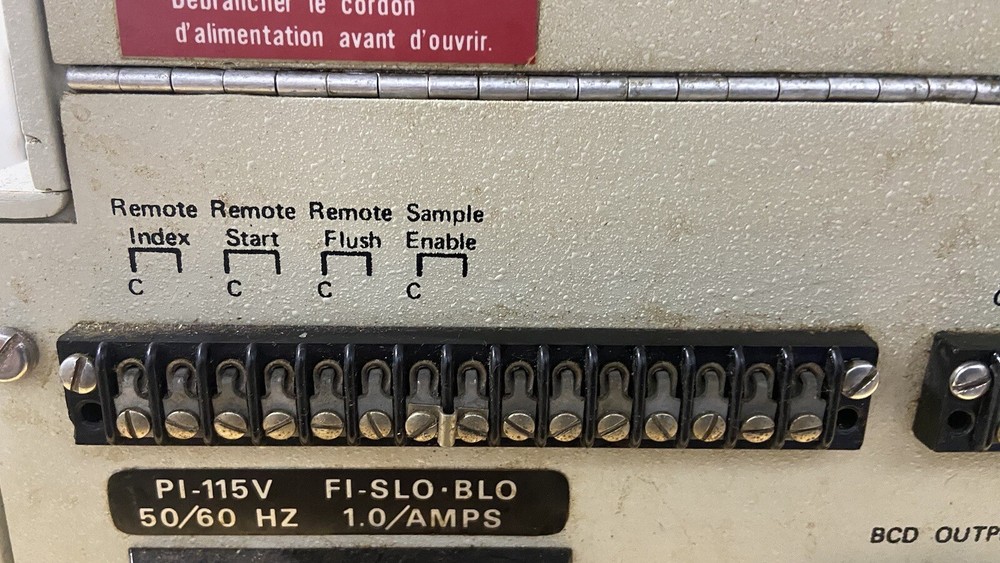 LDC/MILTON ROY Rotary Automatic Sample Injector