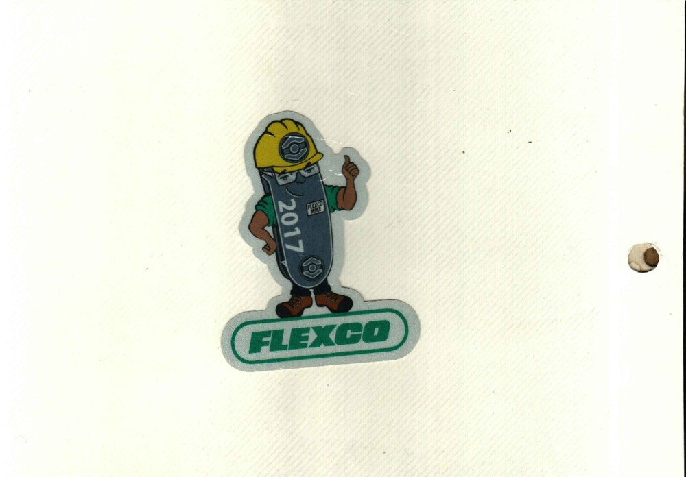 NICE 2017 FLEXCO COAL MINING STICKERS # 1781