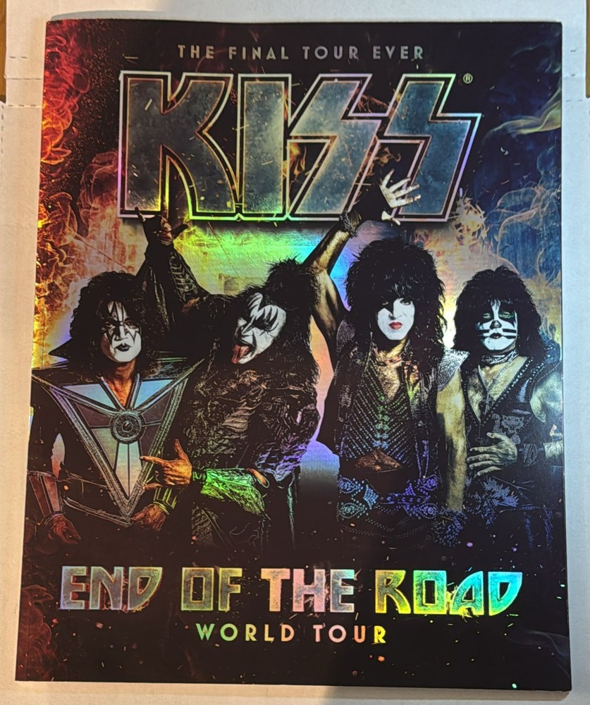 KISS End Of The Road Final Tour Ever Book Program Tourbook V2 Version 2 Simmons