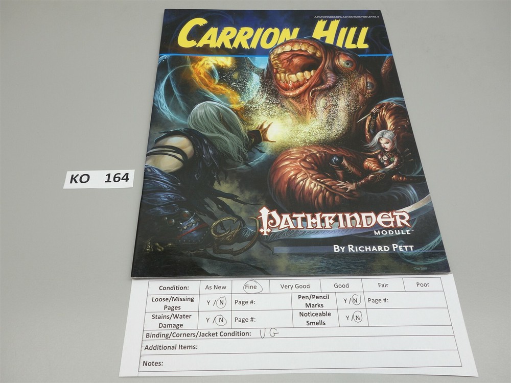 Carrion Hill Pathfinder Module (Paizo)