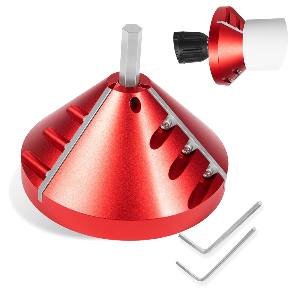 2 in-1 Inner-Outer Pipe Deburring Tool for 0.75"-3.89" PVC CPVC ABS PP PE Pipe