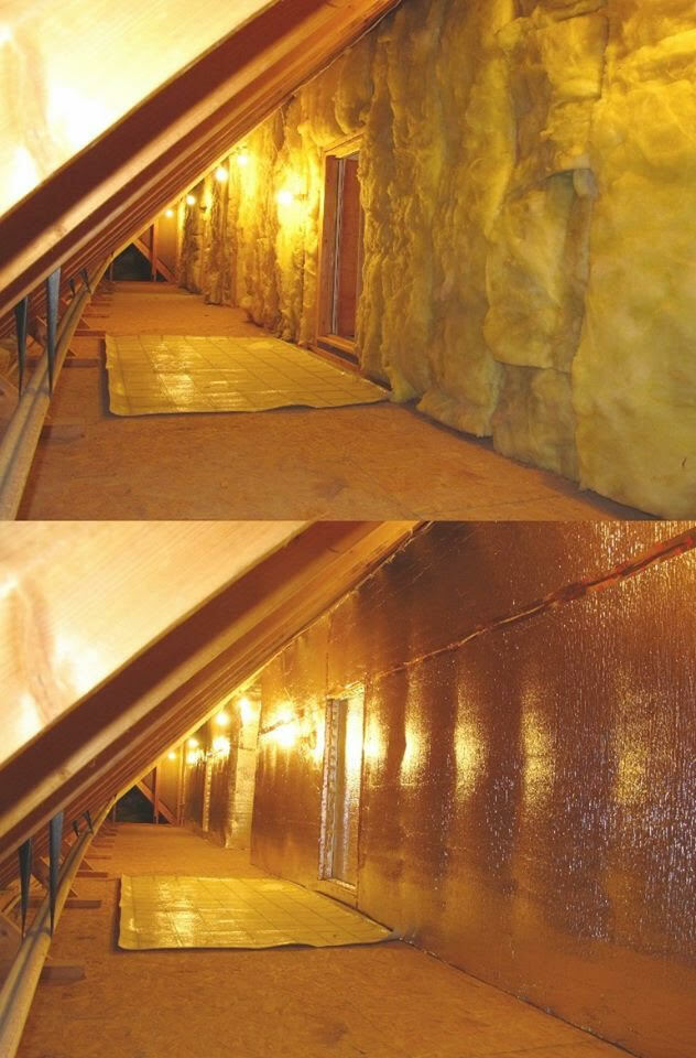 2FT X 2FT Reflective Foam Core Insulation, RADIANT BARRIER SAMPLE roll