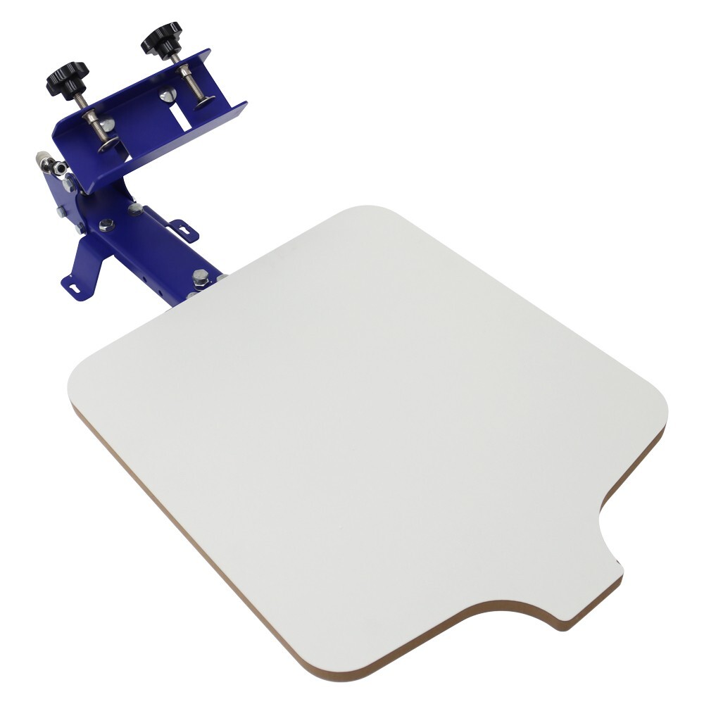1 Color Screen Printing Press Silk Screen Printer Adjustable Height 22×18''