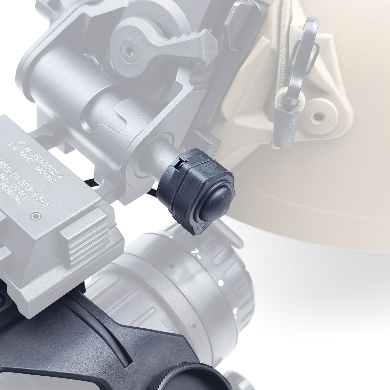 PVS-14 J Arm Auto ON/OFF Helmet NVG Mount Night Vision Dovetail Bracket US