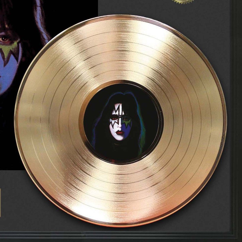 Ace Frehley KISS Gold or Platinum Framed Record Display
