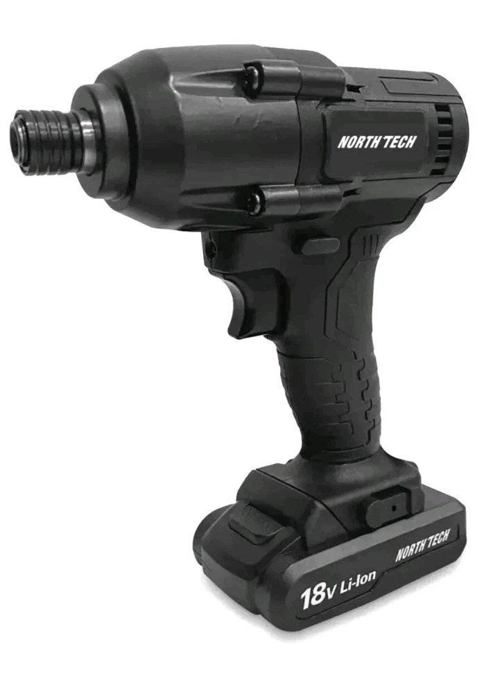 North Tech 18-Volt Cordless 1/4" Impact Driver Kit