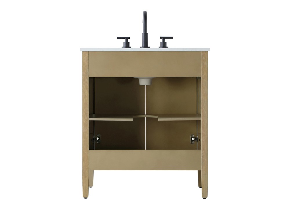Elegant Lighting VF29630 Blakely 30" - Wood
