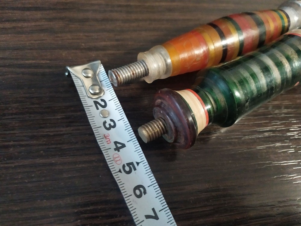 Vintage Handmade Handle Soviet Prison Work Removable Handle for Various Tools