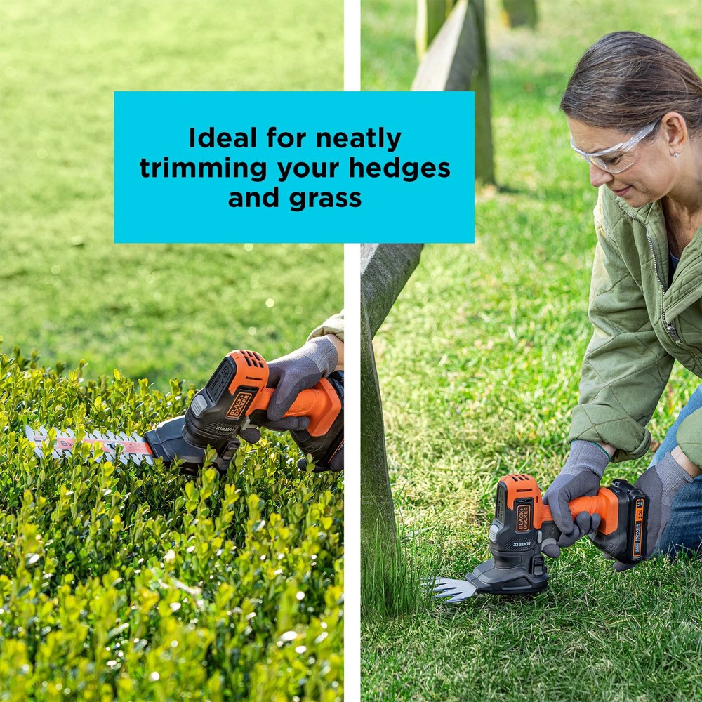 BLACK+DECKER MATRIX™ Shear Shrubber Attachment - BDCMTSSSTFF