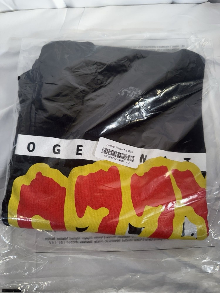 💥OZZY OSBOURNE Authentic Another Prick in the Wall T-shirt Large NEW Sealed