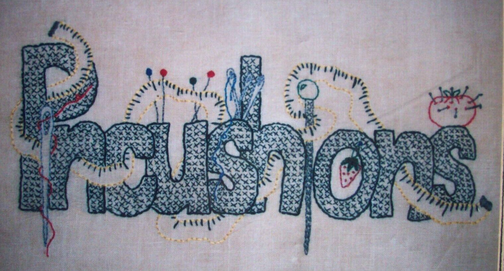 Pincushion embroidery pattern Liberty Rose *D