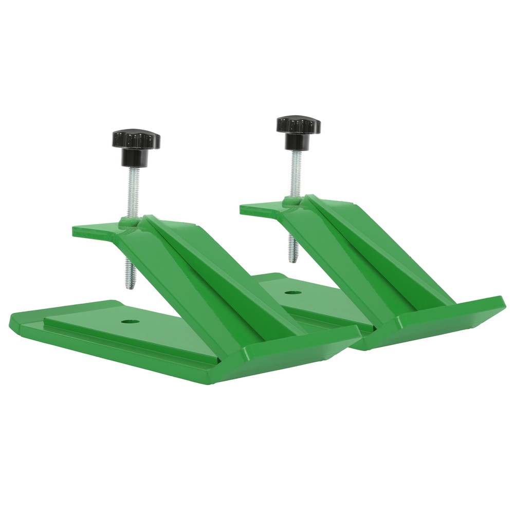 2pcs Tractor Bucket Protector Ski Edge Tamer Skid Protector Snow Leaf Removal