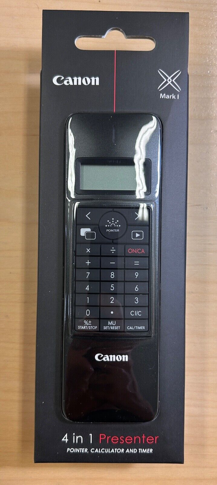 Canon Mark I, Laser Pointer, Presenter, PowerPoint, Keynote