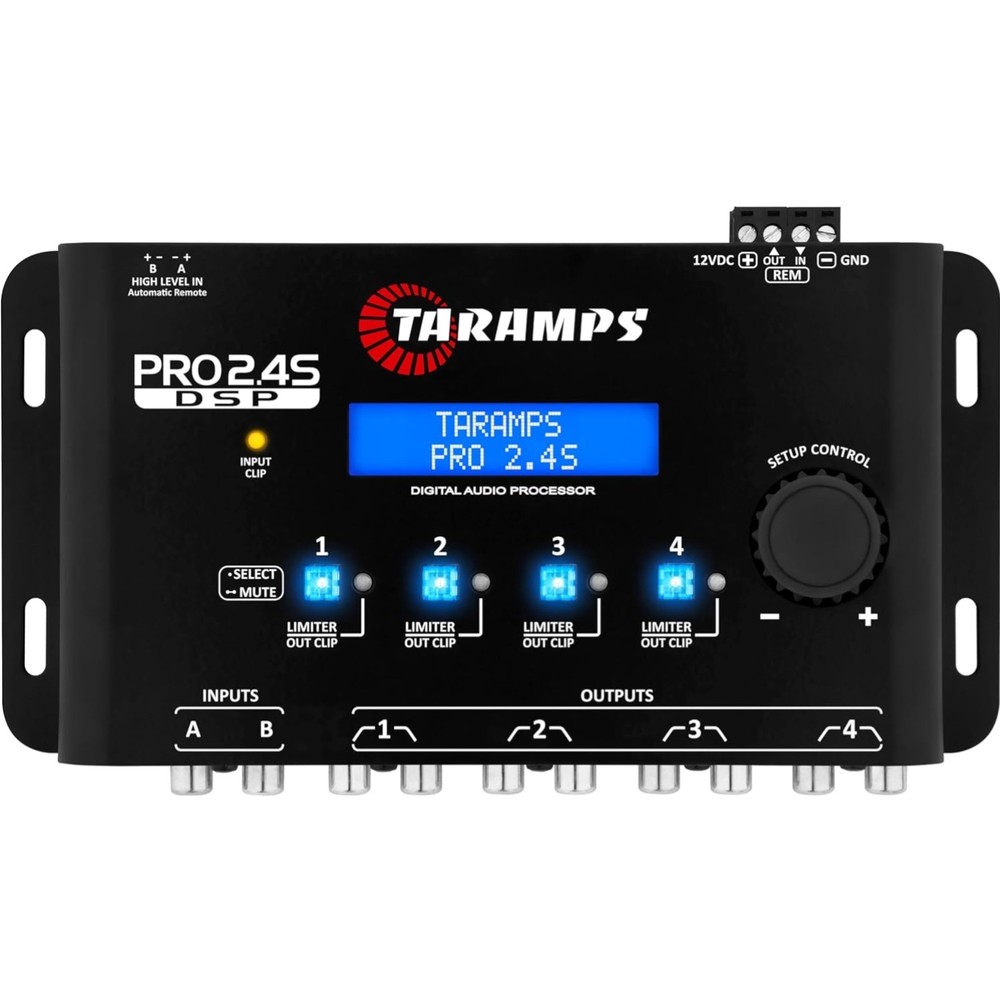 Pro 2.4S DSP Crossover full Digital Signal Processor and Equalizer with seque...
