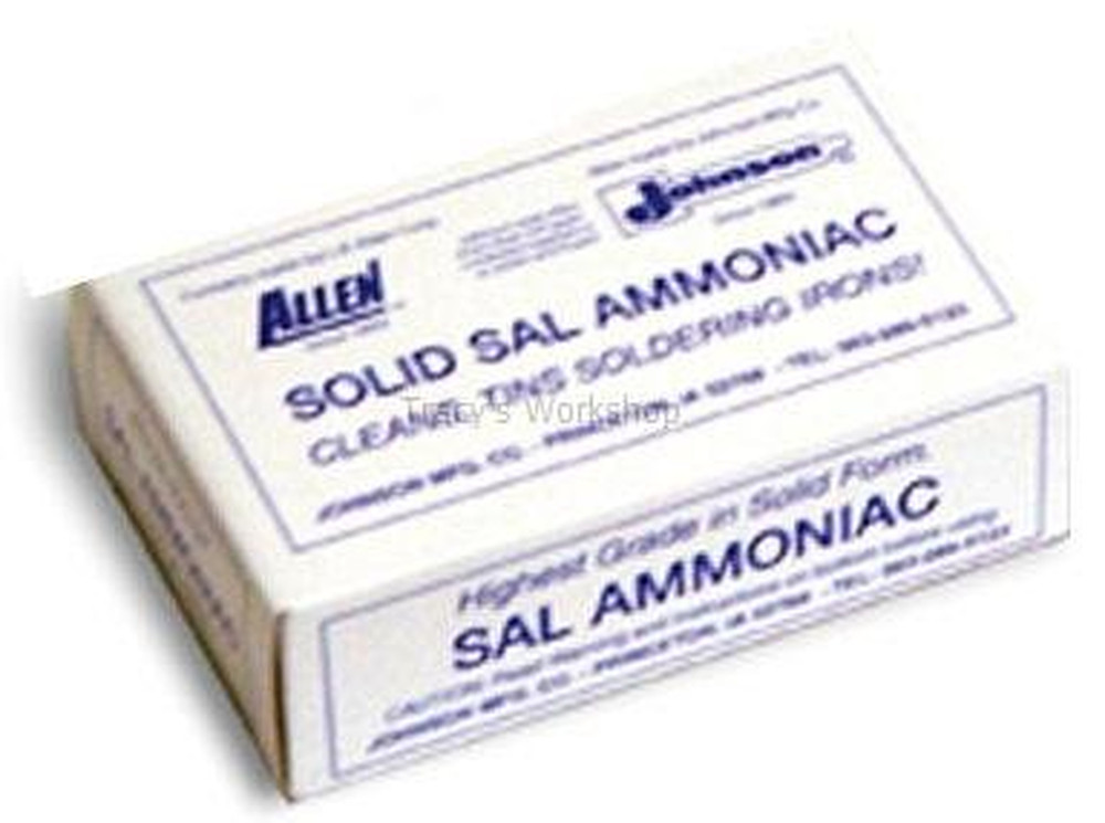 Large 1/2 Lb Sal Ammoniac Tinning Block