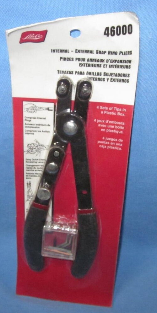 Lisle 46000 ~ Internal-External Snap Ring Pliers