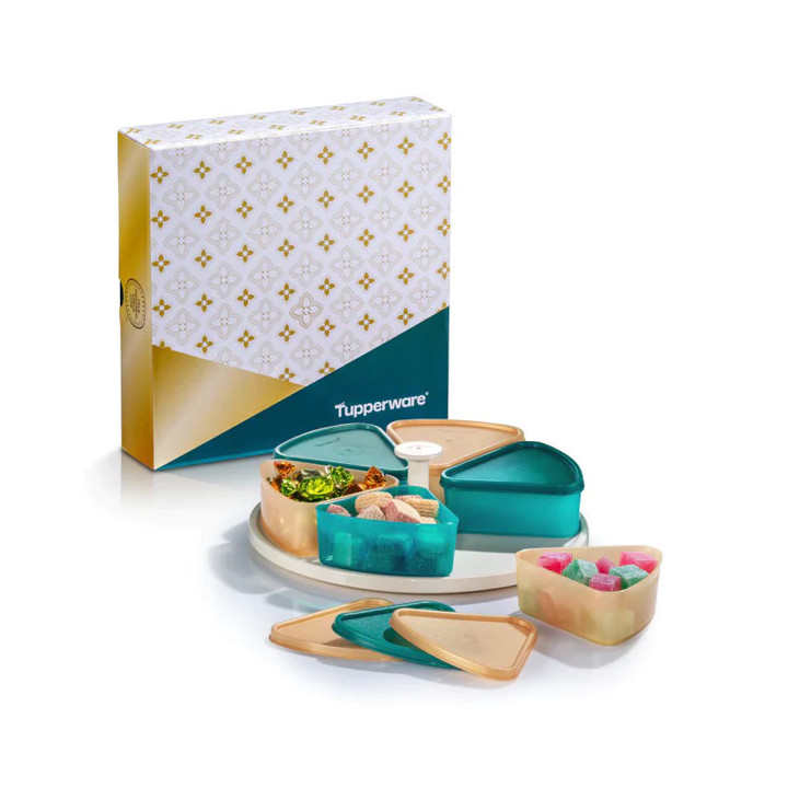 TUPPERWARE Modular Carousel Set With Gift Box