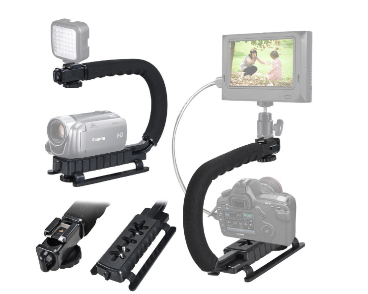 U/C Shape Portable Handheld Photography Camera Bracket Stabilizer For SLR DV