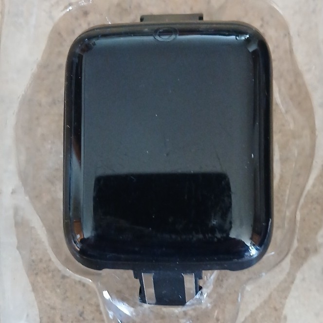 HS6620D Smart Bracelet Activity Tracker, 1.44" Screen, Pedometer, Black