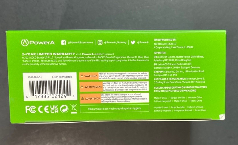 Official XBOX Wired Controller [ BLACK ] NEW