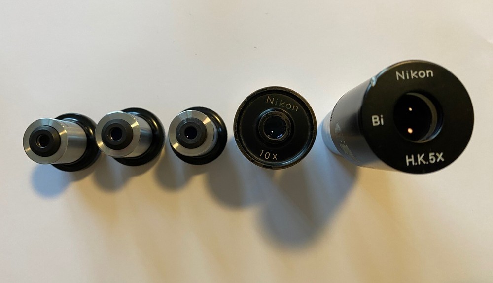 Nikon Eyepieces and 10x Objectives