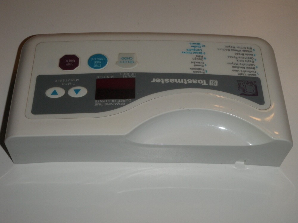 Toastmaster bread maker machine Electronic Touch Control Panel for Model 1185