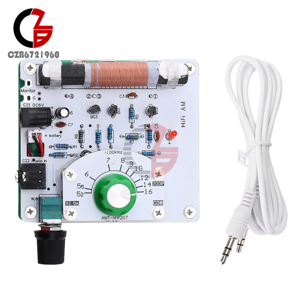 525~1605kHz Medium Wave AM Radio Transmitter DIY Circuit Board Radio Module 6V