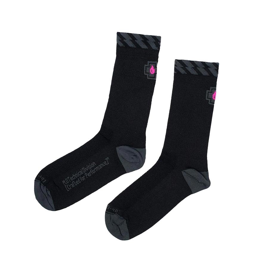 Muc-Off Technical Riders Socks - Durable Polypropylene, Contoured Compression,