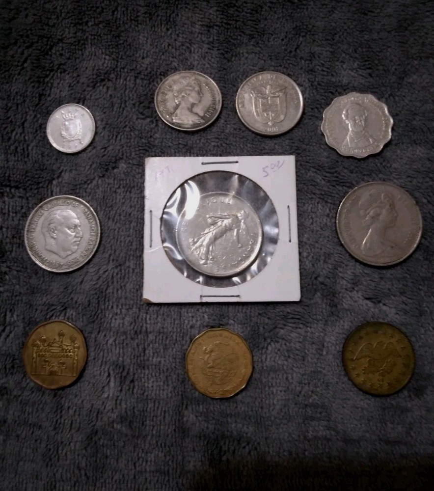10 Assorted Collectible Coins