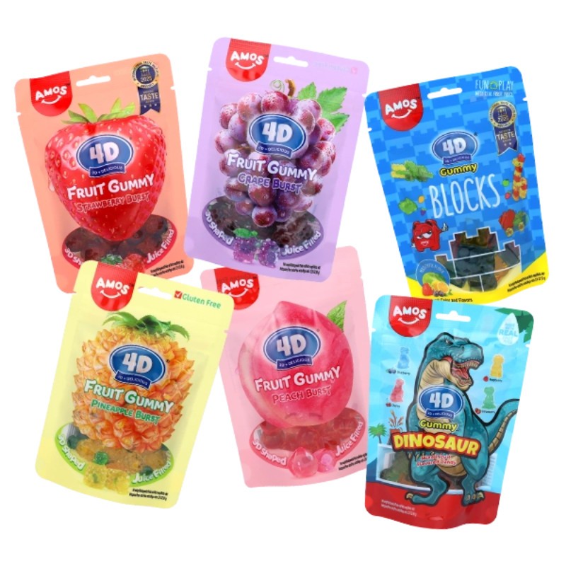 Amos 4D Strawberry Burst Peg Bag