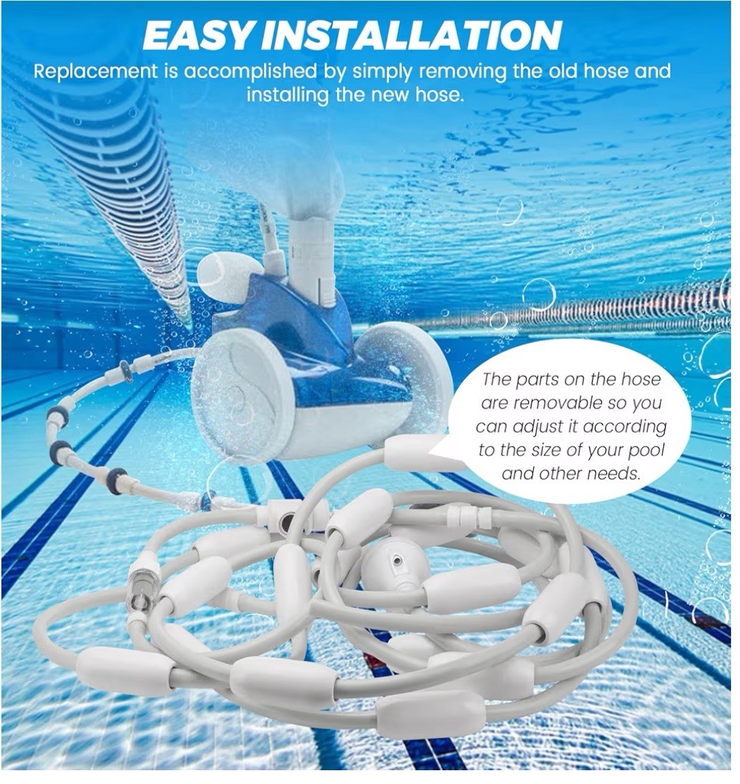 2025 G5 Pool Cleaner Feed Hose w/ UWF & Float Fit for Zodiac Polaris (not 360)