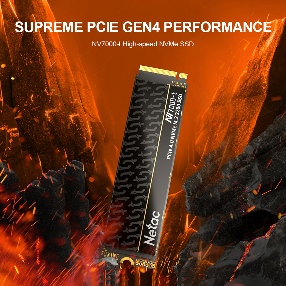 Netac 4TB 2TB 1TB 500GB M.2 PCIe SSD 2280 NVMe Internal Solid State Drive lot