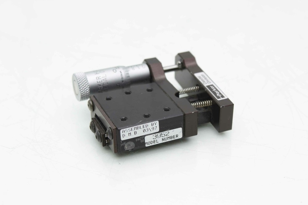 Parker 3952 Single Axis Cross Roller Precision Micrometer Stage 32mm