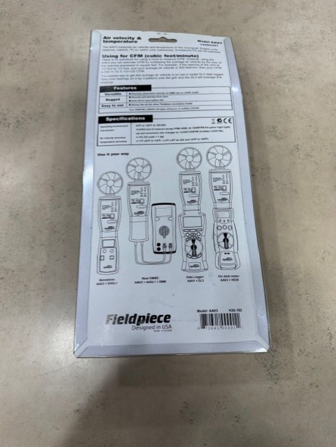 Fieldpiece AAV3 Anemometer and Temperature Accessory Head