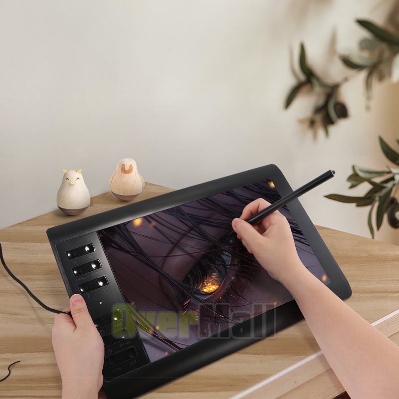VIN1060 Plus Graphic Drawing Tablets Digital Pen Tablet for Mac, Windows Android