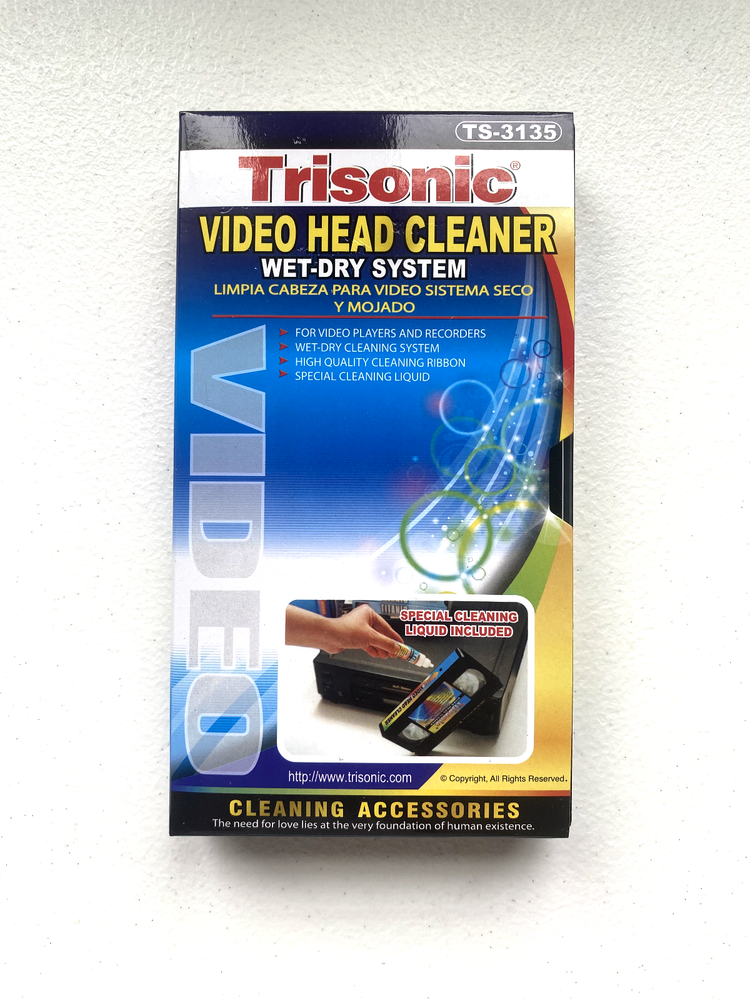VHS Video Head Cleaner Wet-Dry System (NOT INCLUDING CLEANING SOLUTION BOTTLE!)