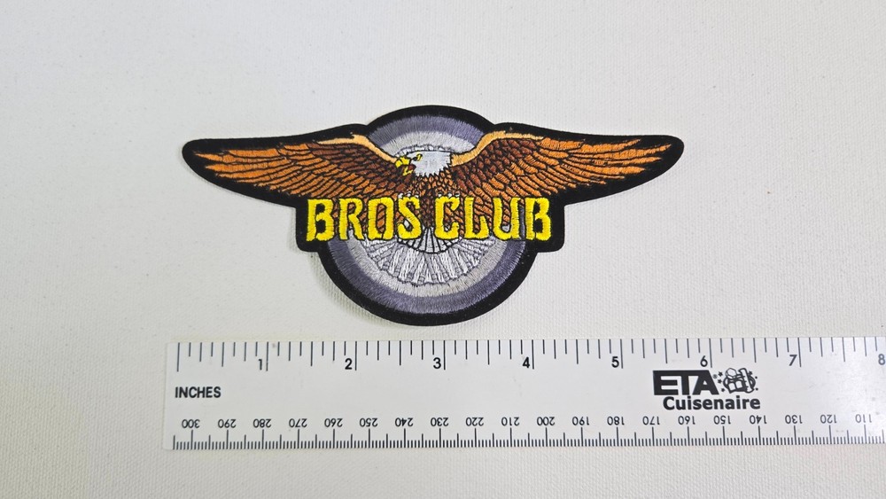 Harley-Davidson Motorcycles Eagle Patch & Bros Club Eagle Patch + Sticker