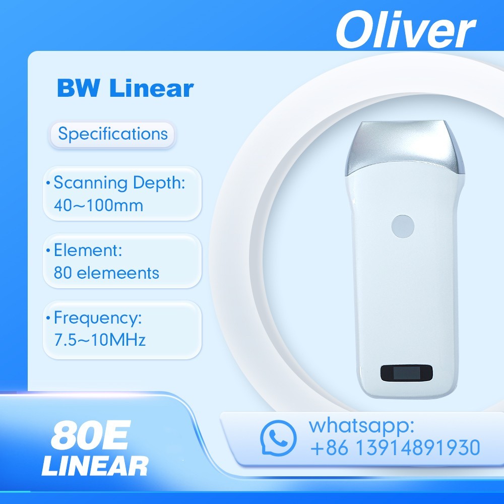 Wireless Ultrasound Probe Scanner Portable Machine Support iOS Android Windows