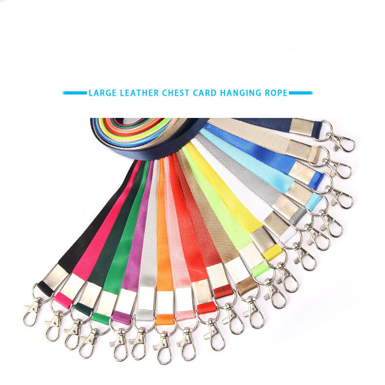 Multi Color Nylon Neck LANYARD ID Lanyard Keychain Key ID Cell Phone Holder