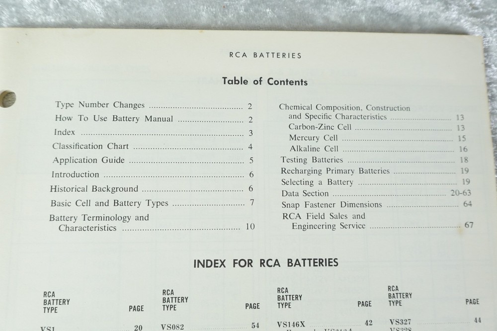 1966 RCA Battery Manual & 1968 Analysis/Sol'n Of Basic Electronic Problems Books