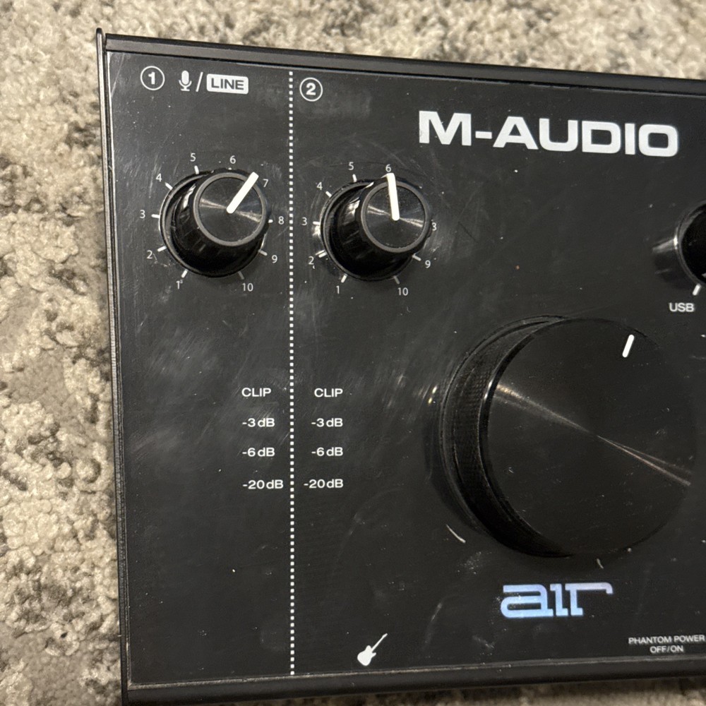 M-Audio AIR 192|4 USB Audio Interface USB C Tested