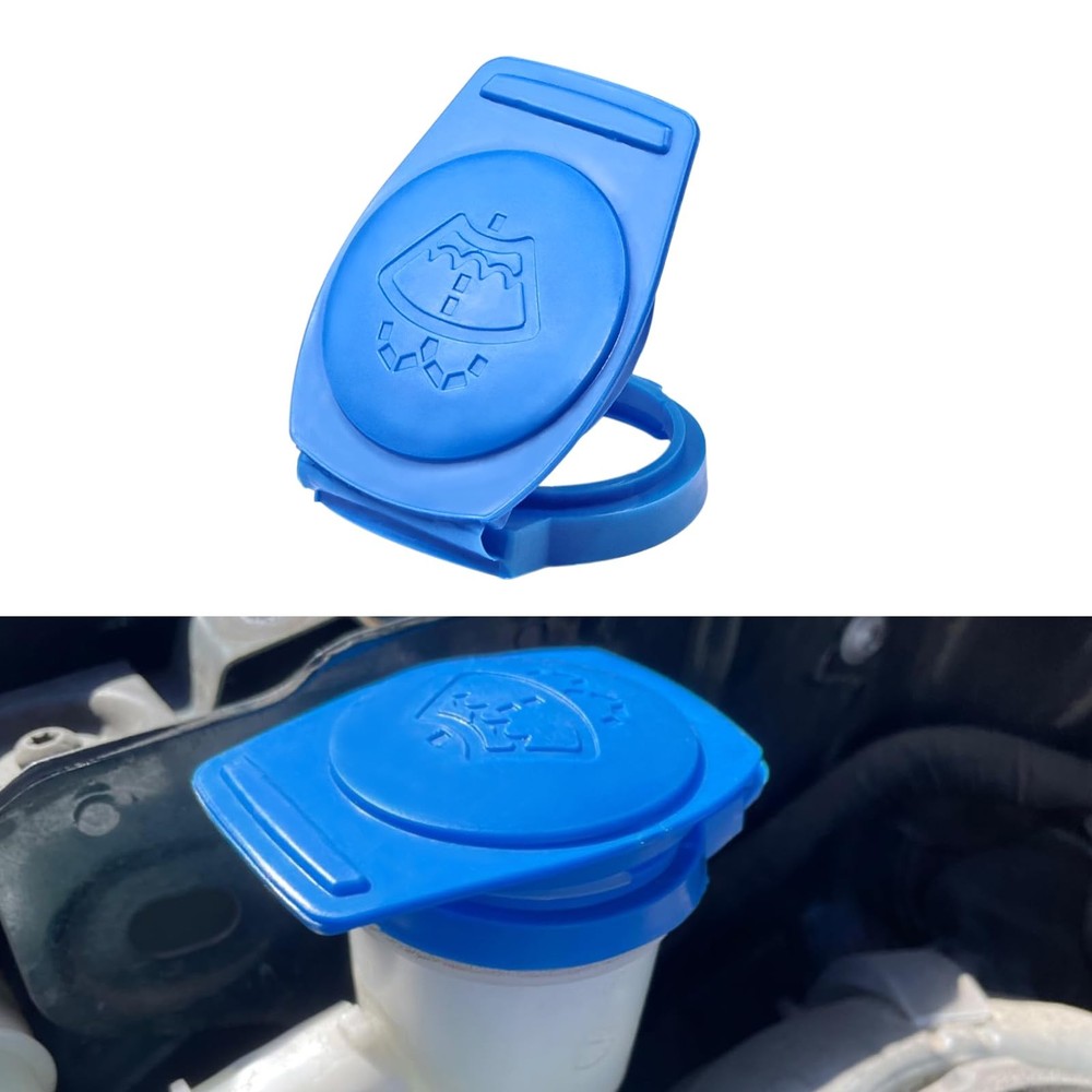 Windshield Washer Fluid Cap Compatible with Porsche Cayenne 2003-2018, Windsh...