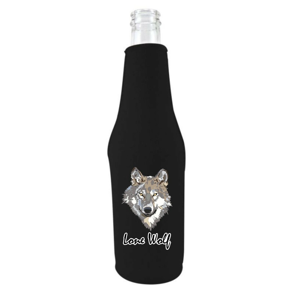 Lone Wolf 12 oz Beer Bottle Coolie