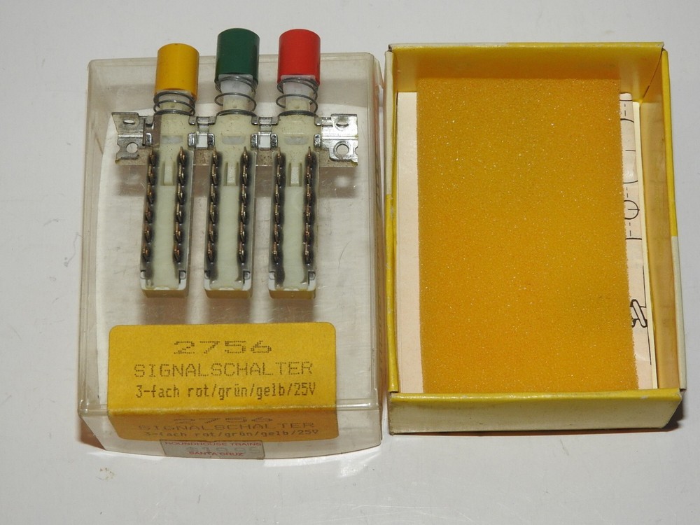 BRAWA GERMANY #2756 SIGNAL SWITCH WITH INSTRUCTION SHEET