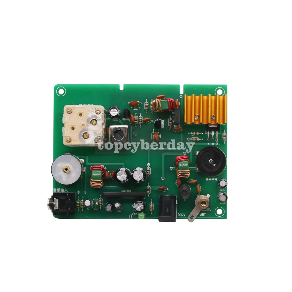 Micro-Power Medium Wave Transmitter Board 530-1600KHZ For Testing Crystal Radio