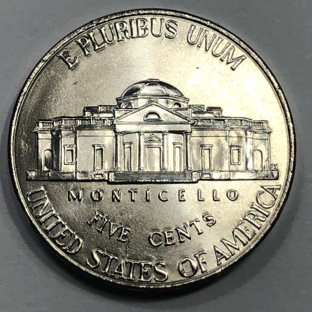 2011- D Jefferson Five Cent Coin - Uncirculated