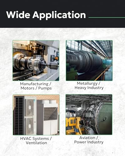 Digital Vibration Meter – VM-422 Industrial Vibrometer Vm-422 Built-in Sensor