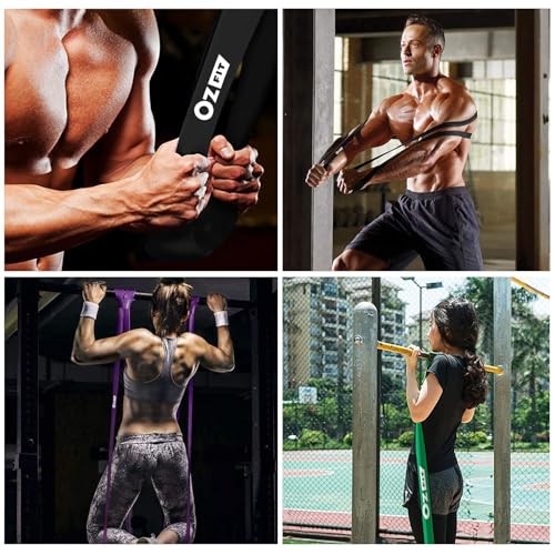 Pull Up Bands, Resistance Bands, Pull Up Assistance Bands Set for Multicolor